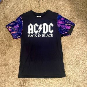 AC/DC sequence shirt
